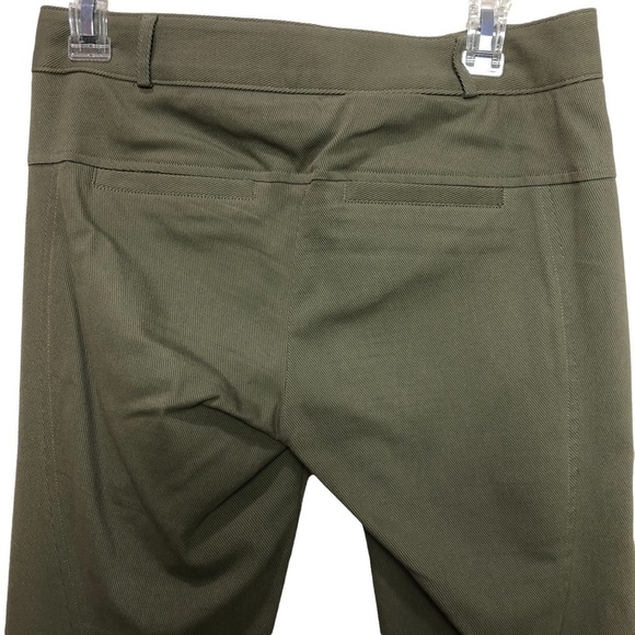 Veronica Beard Blossom Pointe Biker Olive Pants Size 2 Utility Cargo Fall Edgy - Picture 4 of 10